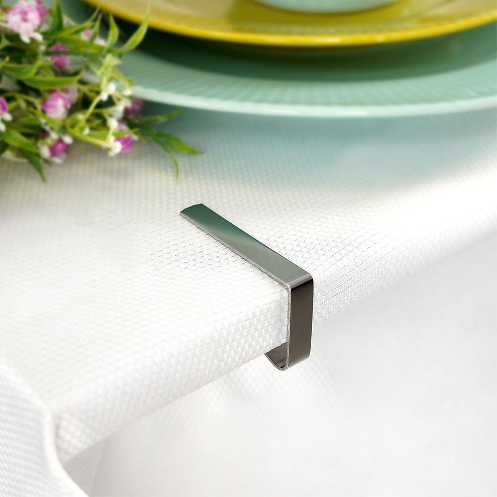 Metal tablecloth clip