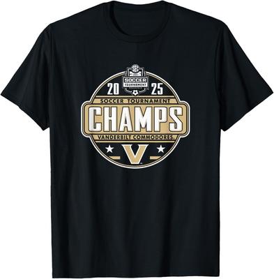 Vanderbilt Commodores SEC Champs 2025 Women's Soccer T-Shirt