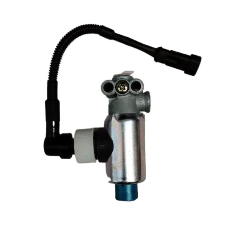 For Sany C8 Two-position Three-way Solenoid Valve Mixer Truck Dump High Low Gear Conversion Solenoid Air Brand New