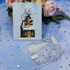 Snow House Castle Metal Cutting Dies Stencil DIY Scrapbooking Album Paper Card X3UC