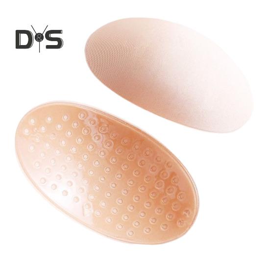 

1 пара подплечников для высоких и низких плеч 3D самоклеящиеся силиконовые противоскользящие губчатые подплечники пуш-ап подплечники устойчивые к поту гладкие изгибы одежда своими руками светло-розовый