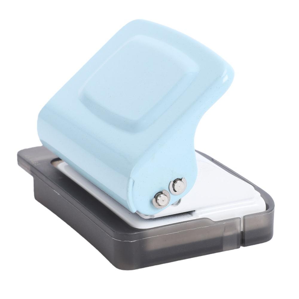 5.5mm Hole Diameter Loose Leaf Paper Puncher ABS Paper Hole Puncher Scrapbook Making