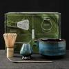 4Pcs 7 Pcs/set Japanese Matcha Blender Set Bamboo Whisk Matcha Brush Teaspoon Kiln Tea Set Beverage Shop Tea-Making Tools