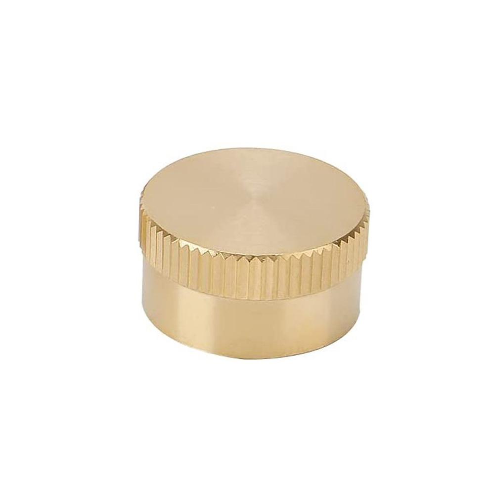 

1pc Brass Refill Cap 1 LB Propane Bottle Cap Gas Tank Cylinder Sealed Cap Protect Cap For Outdoor Stove