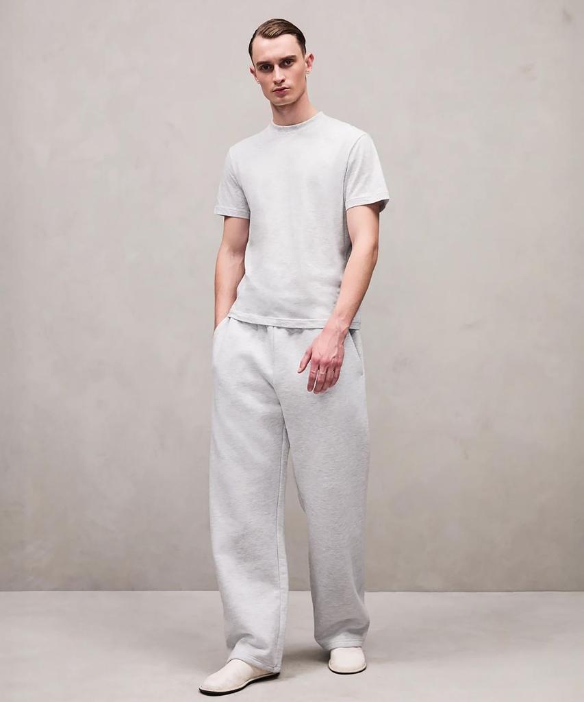Entaieoseutyudio (U) Straight Leg Sweatpants Heather Grey