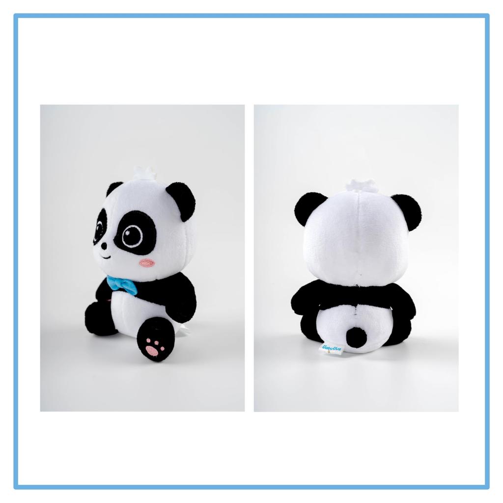 BabyBus Kiki Plush Toy, Educational Gift for Birthdays, Baby Showers, and Small Gifts for Toddlers and Babies Ages 0, 1, 2, and 3 (Light Blue)