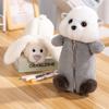 Plush Animal Pencil Case Cute Otter Birds Rabbit Pen Bag Animal Pencil Case Stationery Pouch School Season Gifts For Students