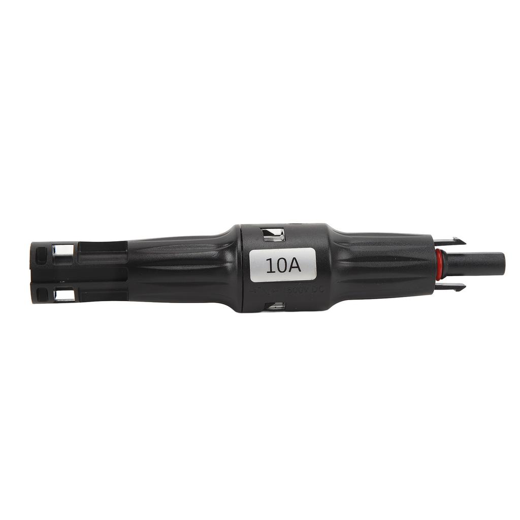 1500V 10A PV Inline Fuse Holder Male Female Solar Fuse Connectors Waterproof Anti Backflow for Solar Panels