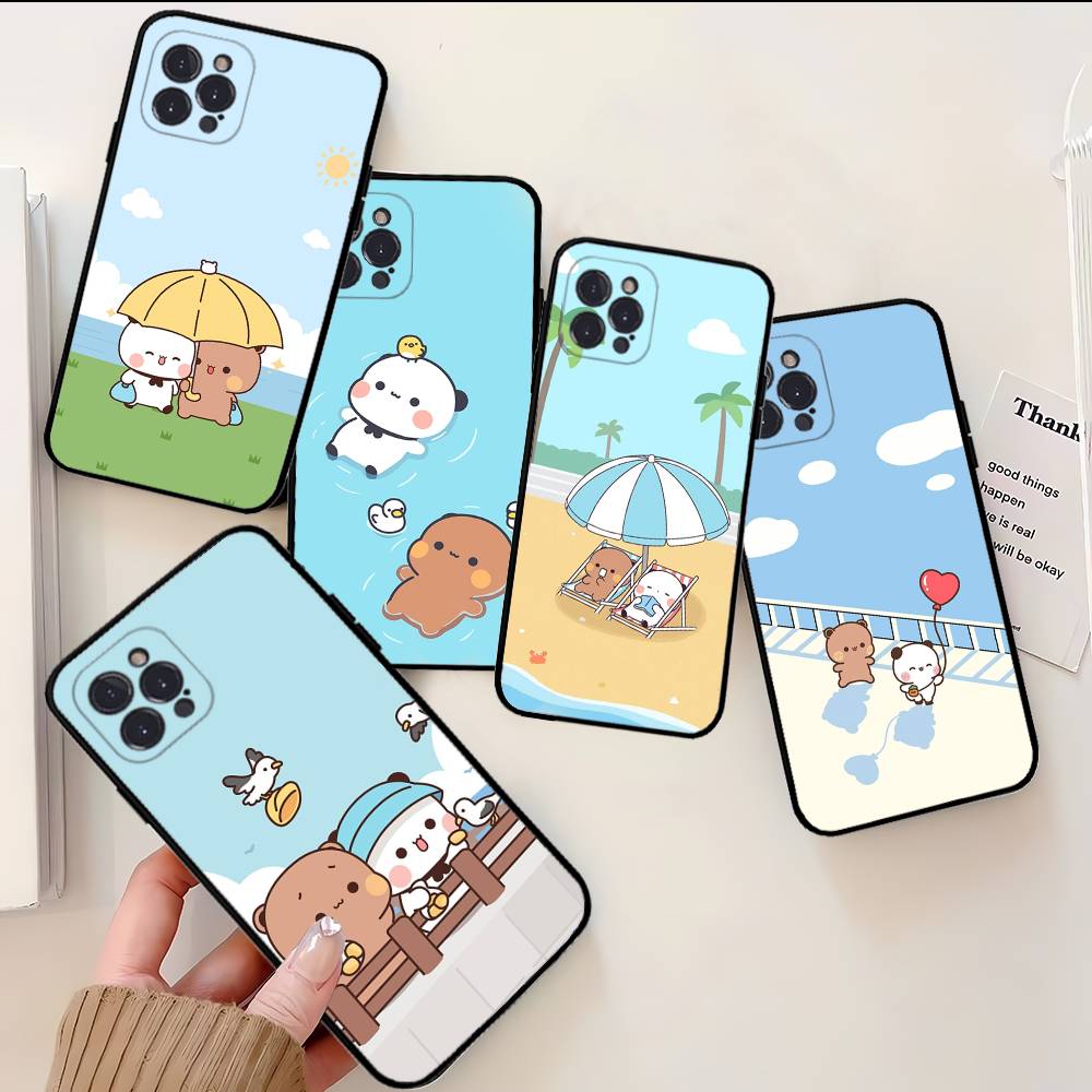 Cute Cartoon Bubu Dudu For iPhone 17 Air 16 Pro Max 15 14 13 12 11 Plus phone Case
