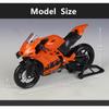 Welly 1/18 KTM RC 8C Alloy Street Sports Motorcycle Model Diecasts Metal Road Racing Motorcycle Model Simulation Childrens Gifts