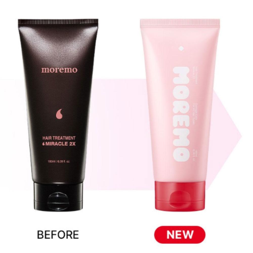 MOREMO Soin Miracle 2X pour les cheveux, 180 ml, 3 unités