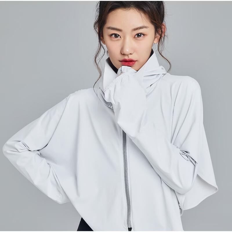 Zauo Women s Hooded Ice Silk UV Protection Jacket