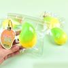 1pc Decompression Fluid Mango Soft Pinch to Relieve Office Stress and Tension Decompression Slow Rebound Simulation Fruit Toy.