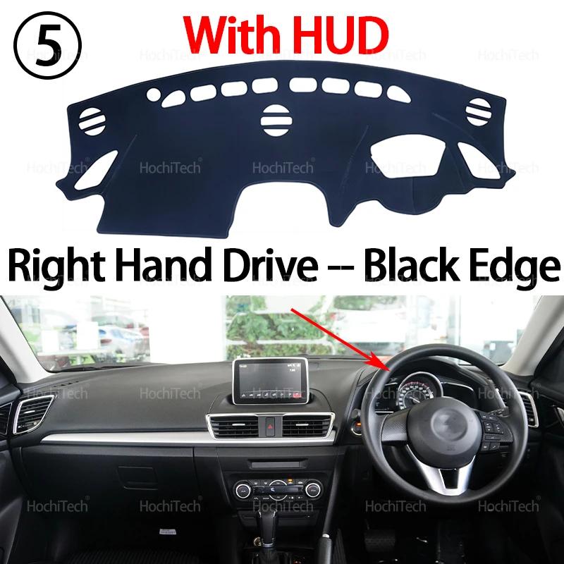 Dashboard Cover for Mazda 3 M3 Axela 2014-2018 Car Dashboard Cover Dash Board Mat Carpet Pad Sunshade Cape Cushion