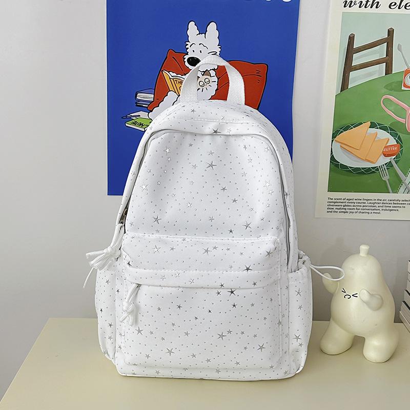 Schoolbag New Schoolbag High Value Korean Ins Girl Heart Leisure Travel Light Backpack Gypsy Star Student Backpack