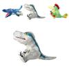 Jucărie de pluș cu marionetă de mână de dinozaur, moale și drăgălașă, pentru joaca imaginativă a copiilor