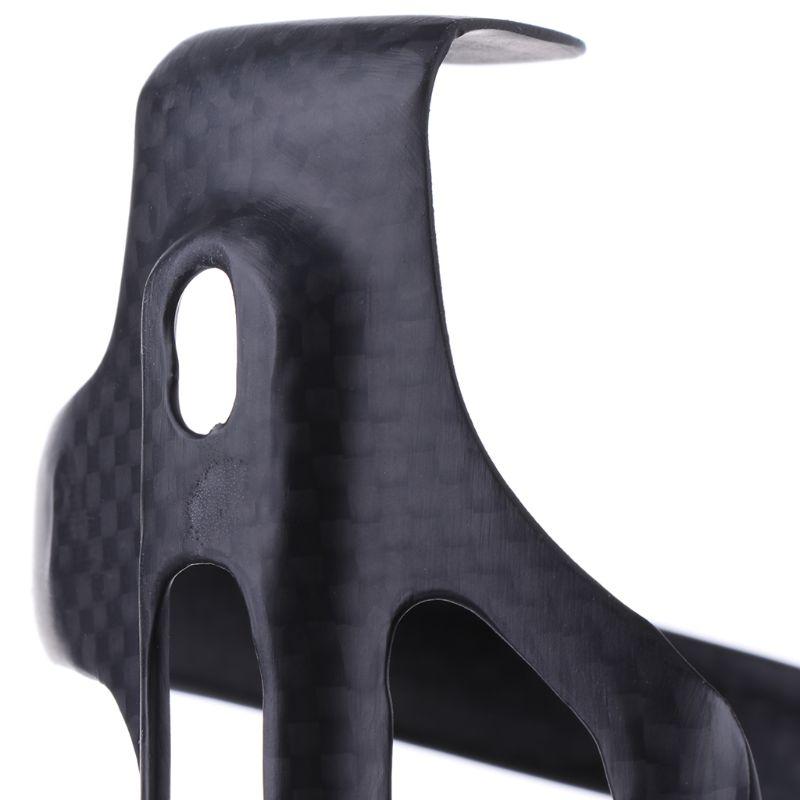 Full Carbon Fiber Bicycle Bike Water Bottle Holder Adjustable Side Open Cage Kit