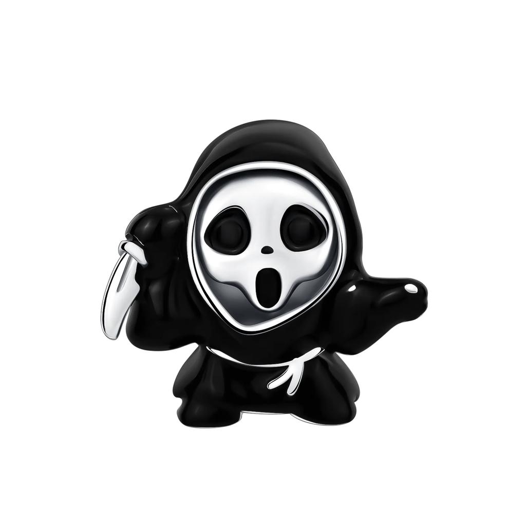 Funny Halloween Charm Bead Charms copper Pumpkin Ghost Witch Magic Hat Pendant Bead Compatible With Authentic Bracelets Necklaces Do It Yourself Jewel