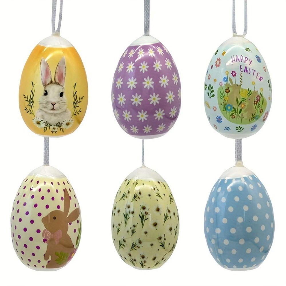 12PCS Scene Decoration Easter Party Atmosphere Easter Egg Easter Egg Props  Home Living Room