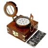 Soldiers Military Thumb Compass Vintage Brass WW2 1940 Navigation World War II Design Military Compass