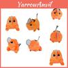 Adorable Chainsaw Dog Plush Toy Keychain With Smiling Expression Super Soft Stuffed Animal