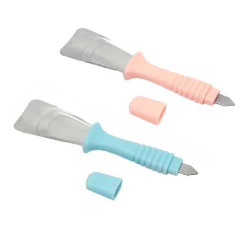 

LeTradeJP 2-Piece Refrigerator Ice Scraper Set, Defrosting Scraper and De-Ice Shovel, Stainless Steel, Multi-Function, Durable, Cleaning Tools for Ref