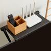 S/L TV Screen Top Shelf Bracket Routers Storage Set-top Box Rack Adjustable Computer Monitor Desktop Display Stand No Perforated