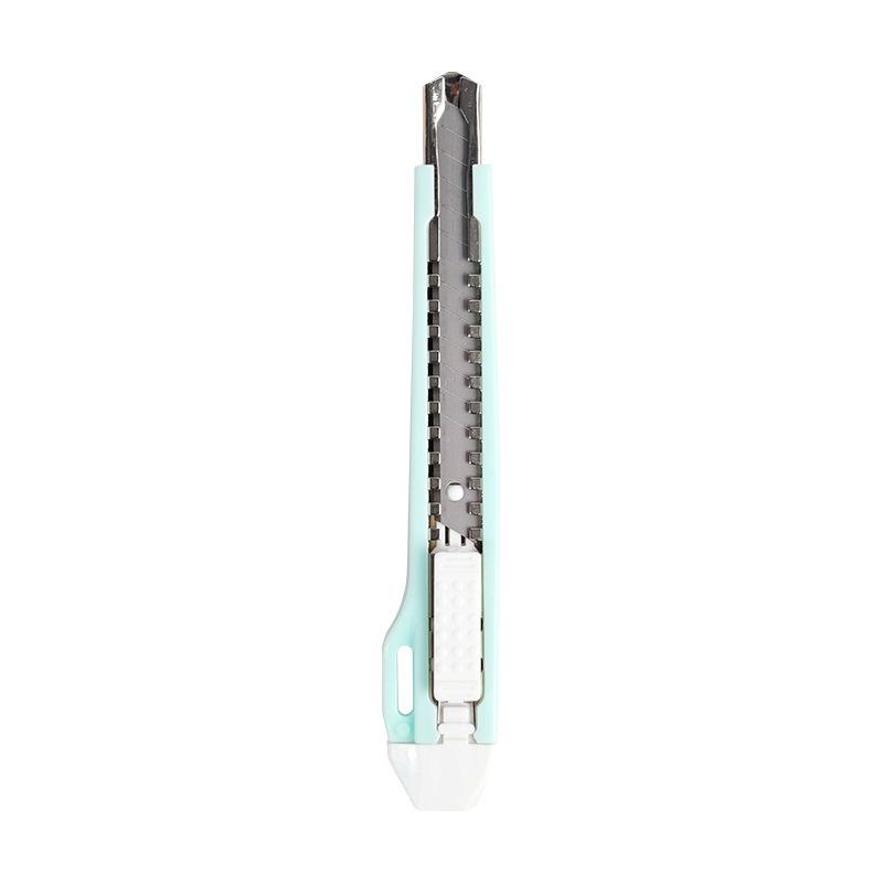 Macaron Colored Portable Utility Knife - Small Office & Wallpaper Cutter for Unpacking & Paper Cutting
