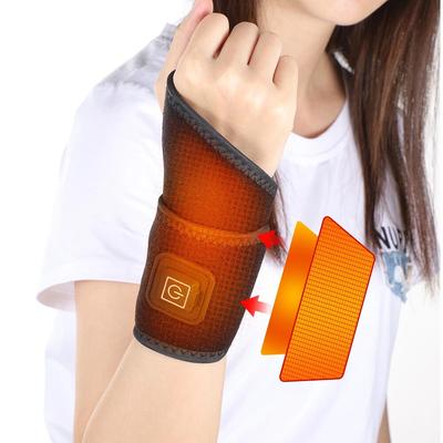 3 Gear Electric Far-infrared Heating Wrist Guard Wormwood Hot Compress Physiotherapy Wrist Support Brace Arthritis Pain Relief