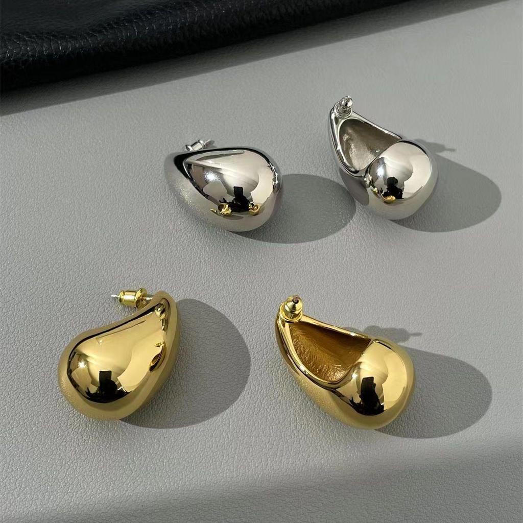 S925 Silver Teardrop Earrings: Elegant, Versatile, High-End European & American Fashion