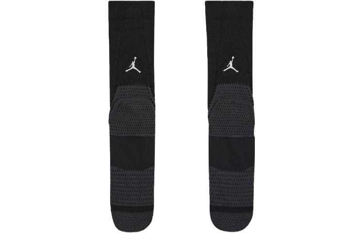 Jordan Crew Socks Unisex 1 Pack Black FZ3393-010