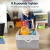 Foldable Storage Cube Organizer Box with Rope Handle Fabric Foldable Storage Basket for Shelves And Closets - Home Organization