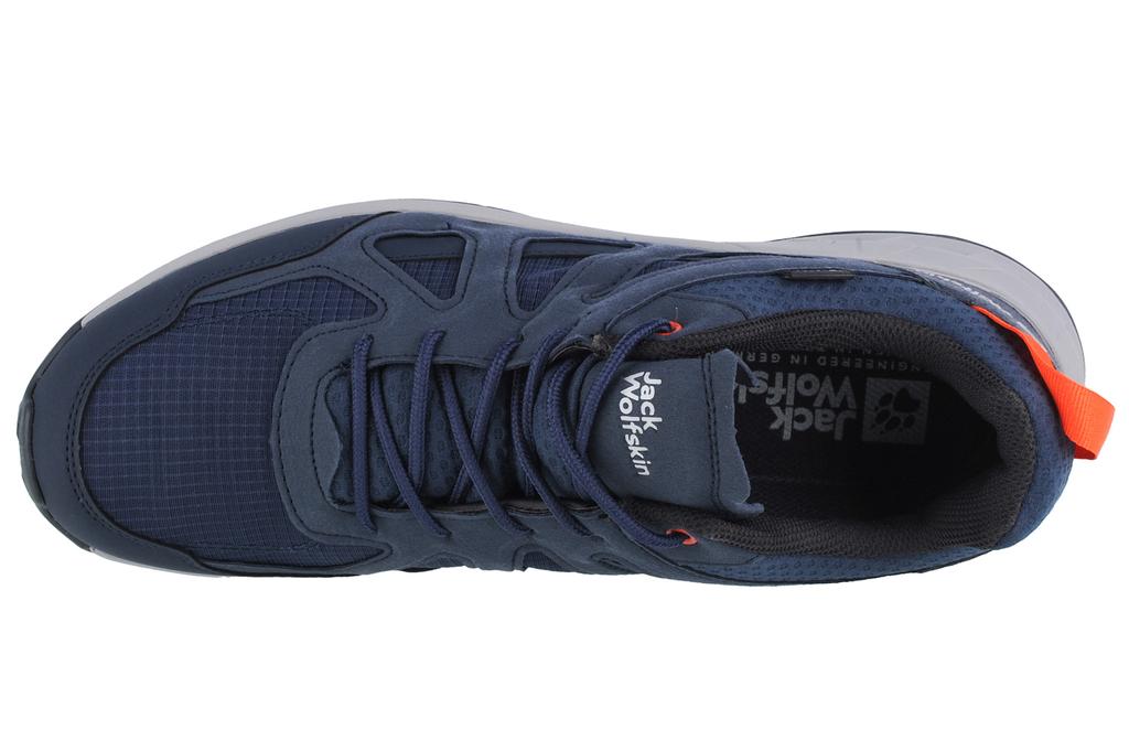 Jack Wolfskin Woodland 2 Texapore Low M, Mens Navy Trekking Shoes