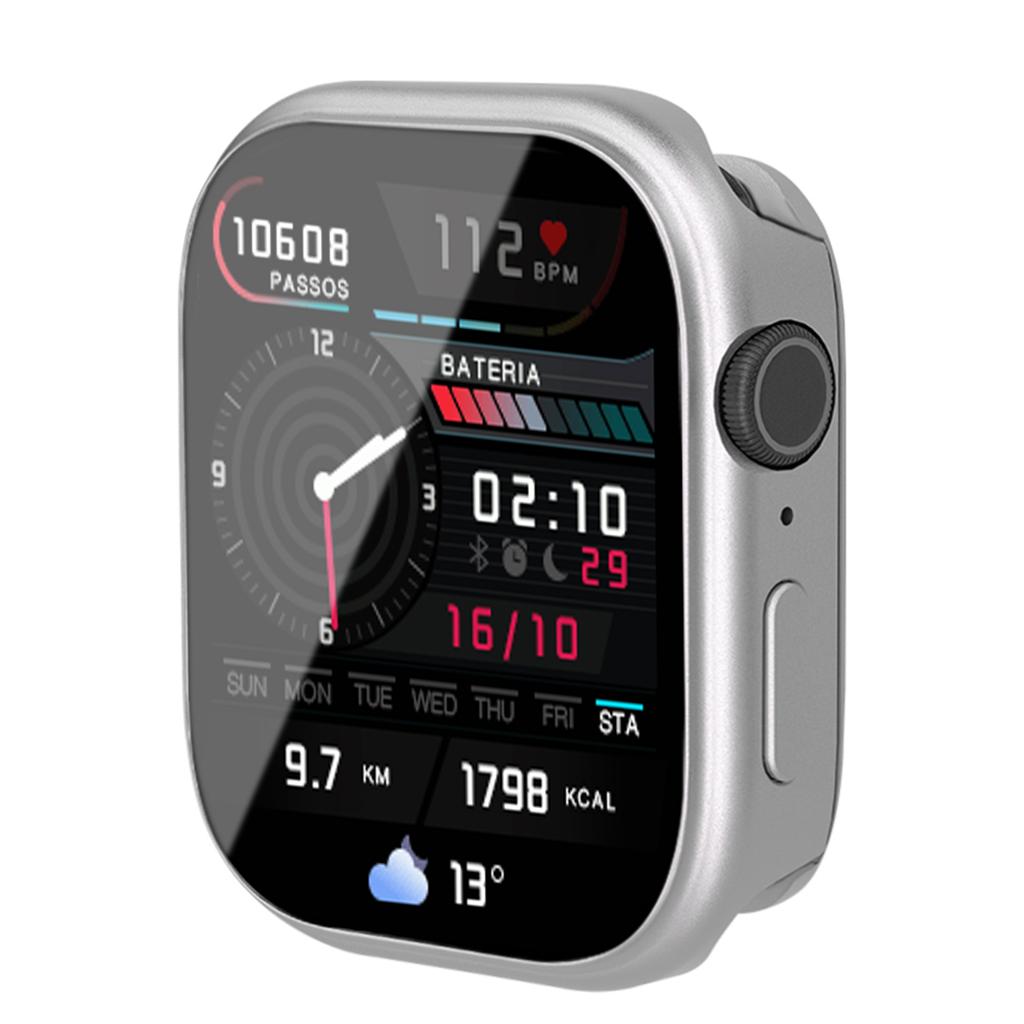 Aolly Case for Apple Watch S11/10 42mm 44 45 46 49mm Full Cover Bumper Shell for Iwatch Series 11 10 9 8 7 6 Screen Protector