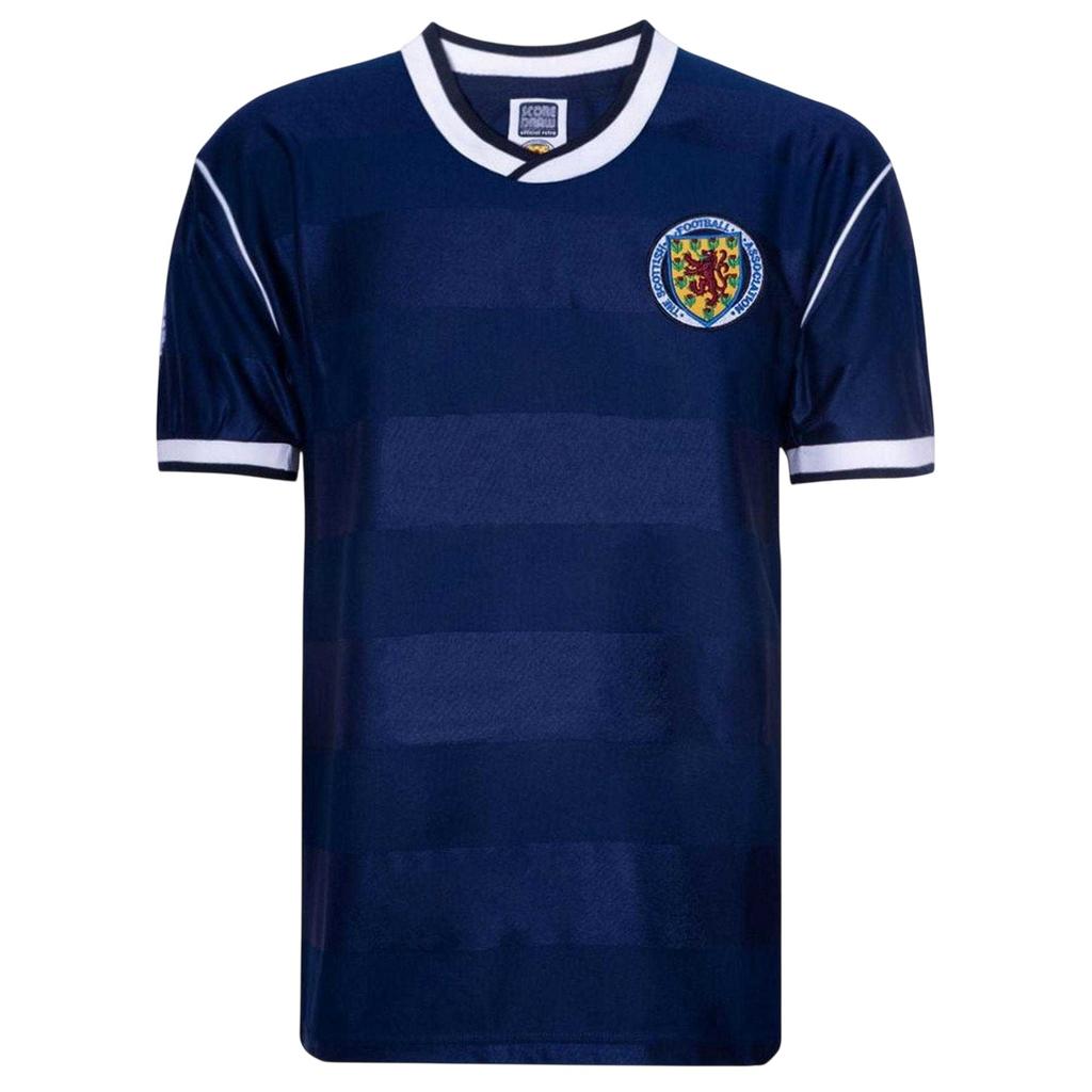 Score Draw Mens International Scotland Football Shirt