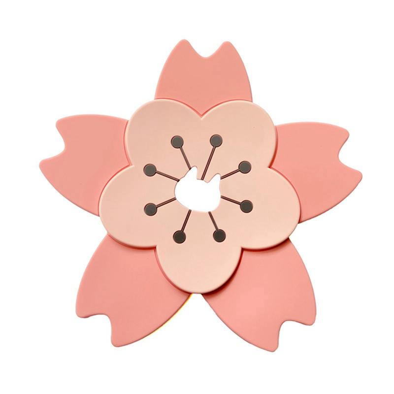 

Подставка под стакан с изображением цветущей вишни, японская подставка под приборы, кружка для чая, молока, коврик для чашки, теплоизоляционный коврик для стола, кухонный, офисный, противоскользящий коврик для чашки кофе 14.8x14.8cm