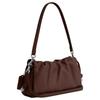 Coach Faye 26 Logo Kordelzug Magnetverschluss Glattes Leder Wolken Tasche Damen Handtaschen Ahorn CV529-SVMPL
