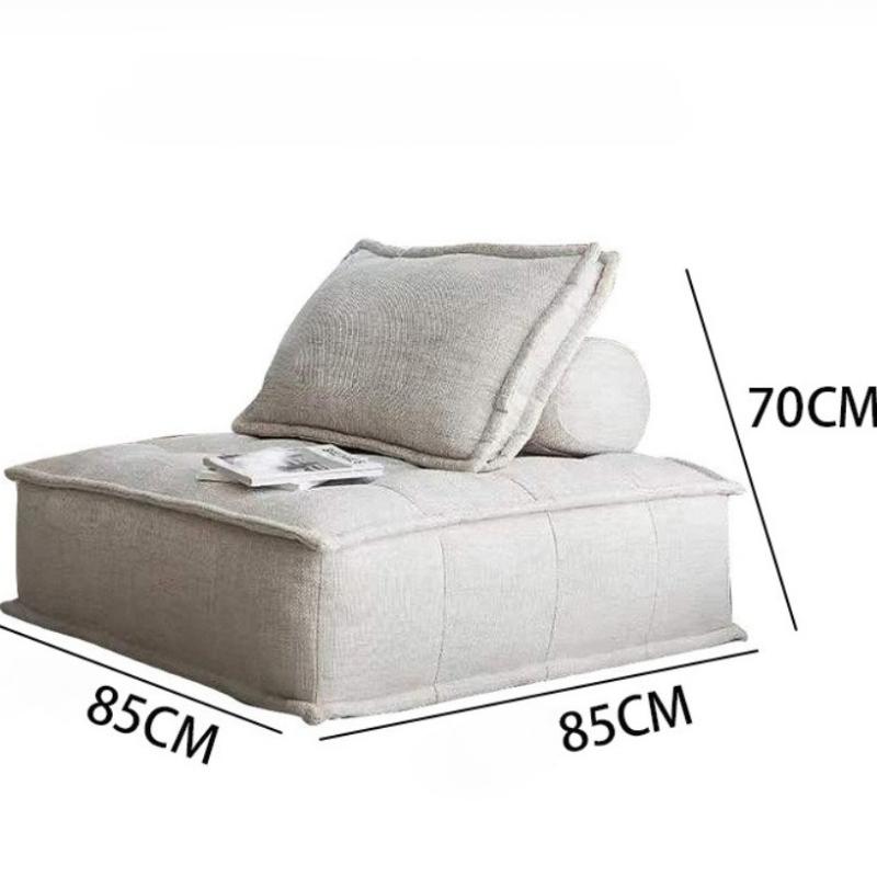 Tofu Block Living Room Sofas Small Apartment Lazy Square Sofa Vacuum Compression Sofa Free Combination Removable Furniture