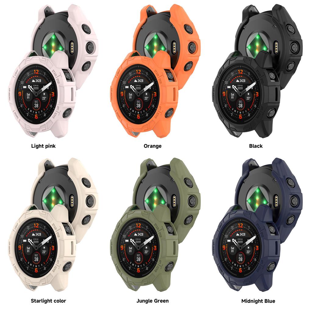 NEW Protective Case Hollow Protective Shell For Garmin Fenix 7 7S 7X Bumper Silicone Cover For Garmin Epix Pro 42 47 51mm Cover