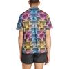 Adidas Tiro Allover Print Mesh Resort Shirt Men's Multicolor IP3784