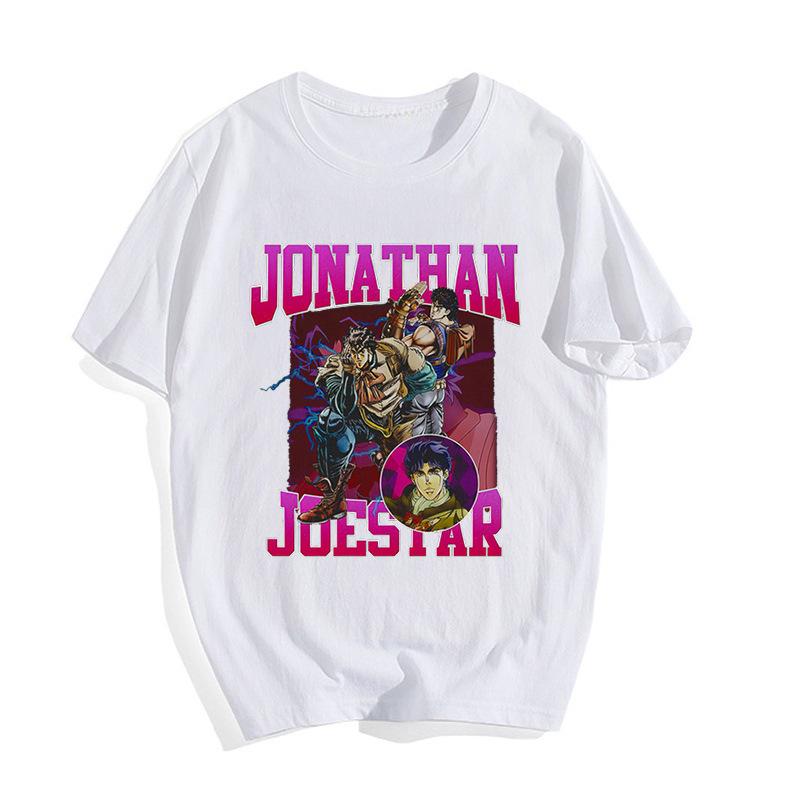 Yoshikage Kira Jojos Bizarre Adventure Anime Trend T-Shirt Baumwolle Grafik-T-Shirt Unisex Unisex Sommer Streetwear