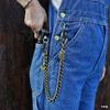 The Perfect Hand 103 Twist Hook Wallet Chain (Solid Brass)