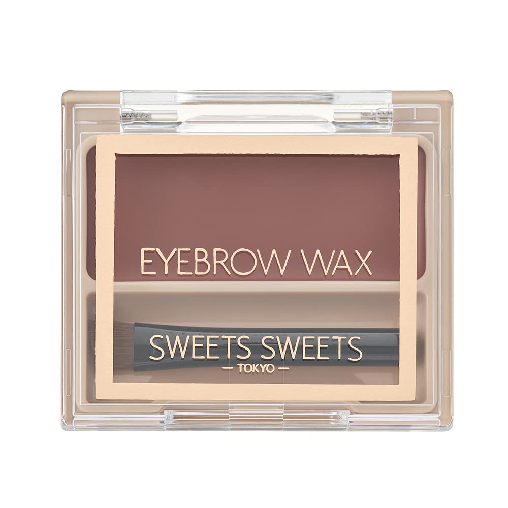 SWEETS SWEETS (Sweets Sweets) Sweets Sweets Eyebrow Wax 06 (Orange Brown) [Feel the flow of hair and get real-looking bushy eyebrows]
