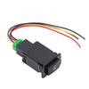 12V 5 Pin Harness Switch Car Fog Light Modified Switch with Wire IP67 Protection TS‑12