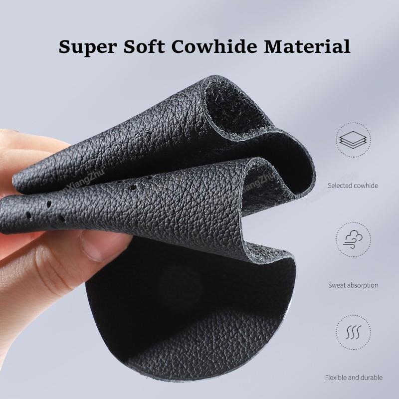 1Pair Latex Sports Shoes Insole Cowhide Insoles for Feet Arch Support Shoe Pads Shock Absorbing Plantar Fasciitis Shoe Sole