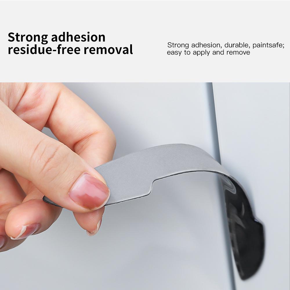 YZ For Tesla Model 3 Y Highland Juniper 2025 Car Door Protector Mirror Protector Bumper Sticker Vehicle Anti-collision Strip