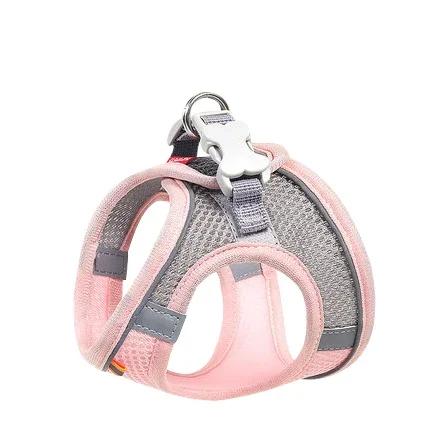 Cats Dog Accessories Small Dog Collar Safety Vest Pet Chest Rope Dogs Cover Breathable Adjustable Harnesses Supplies Products