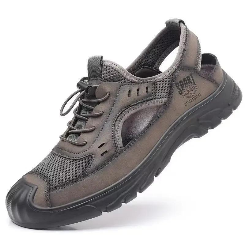 Sandale de vară Noi Baotou Gol Pantofi de apă Bărbați Casual Talpă moale Respirabil Pantofi pentru bărbați Sandale pentru bărbați