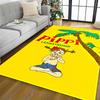Girl Near House. Floor Rug Office Rug Perfect for Living Rooms Dining Room Bedrooms Study room Antislip Carpet Decorate Offices