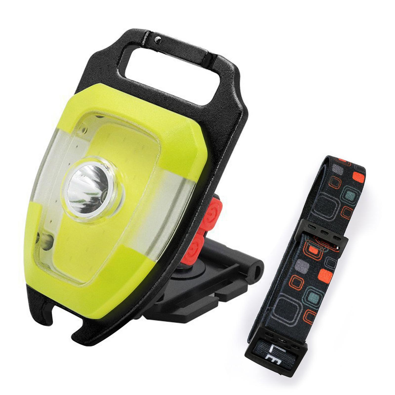 

Портативный фонарик-брелок Водонепроницаемый мини рабочий свет Открывалка для бутылок Встроенная зажигалка Свисток Карманный фонарик-брелок